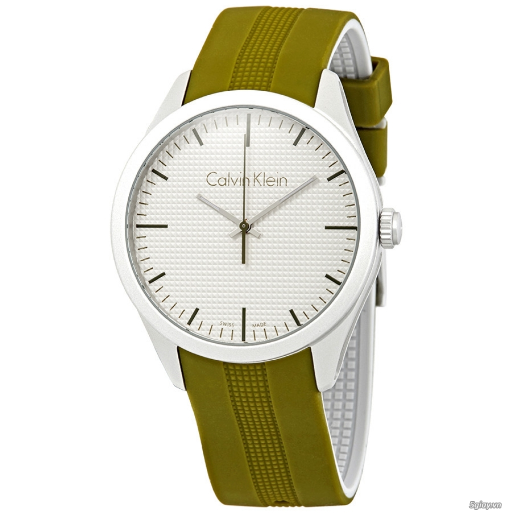 Đồng hồ CALVIN KLEIN Color White Dial Unisex Watch K5E51FW6 ( NEW ) - 1