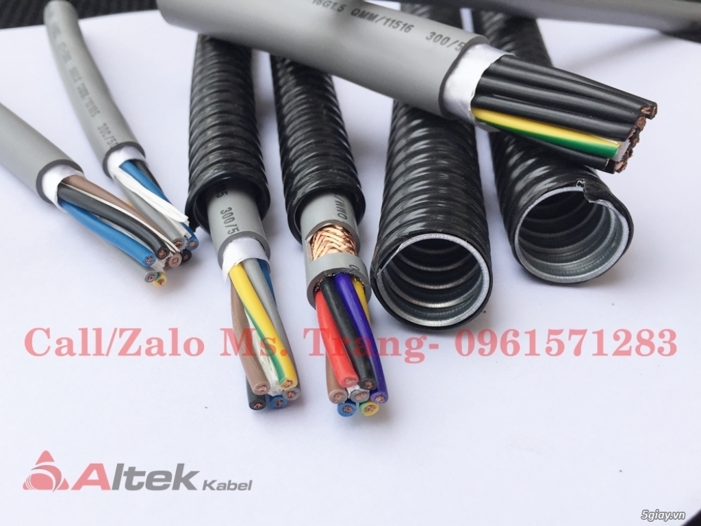 Cáp điều khiển Altek Kabel chuyên dùng trong tự động hóa - 2
