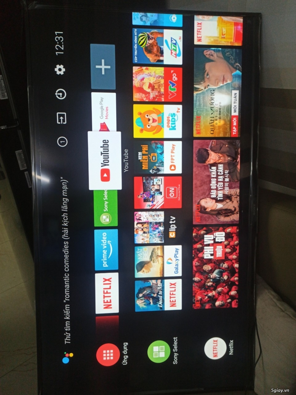 Cần bán Android Tivi Sony 49 inch KDL- 49W800G -Hàng tồn kho mới 100% - 5