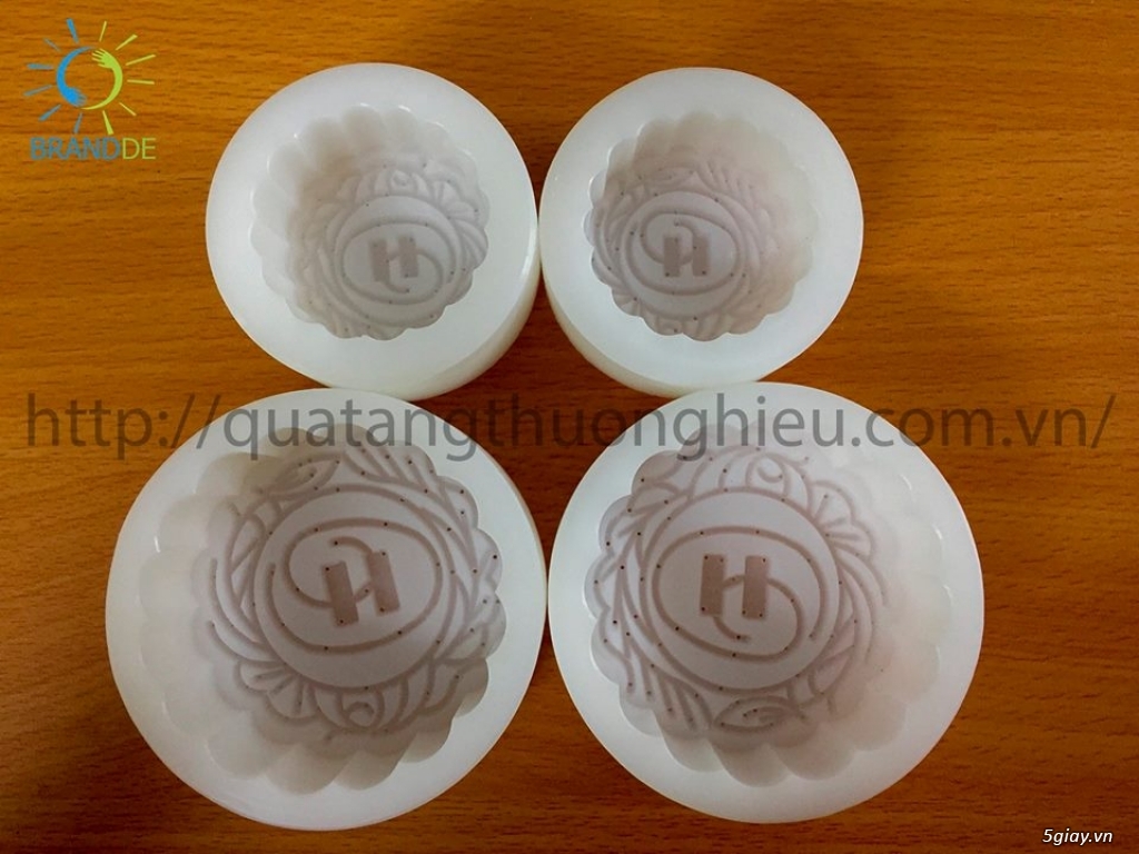 Sản xuất khuôn bánh trung thu theo logo yêu cầu ( khuôn máy) - 1
