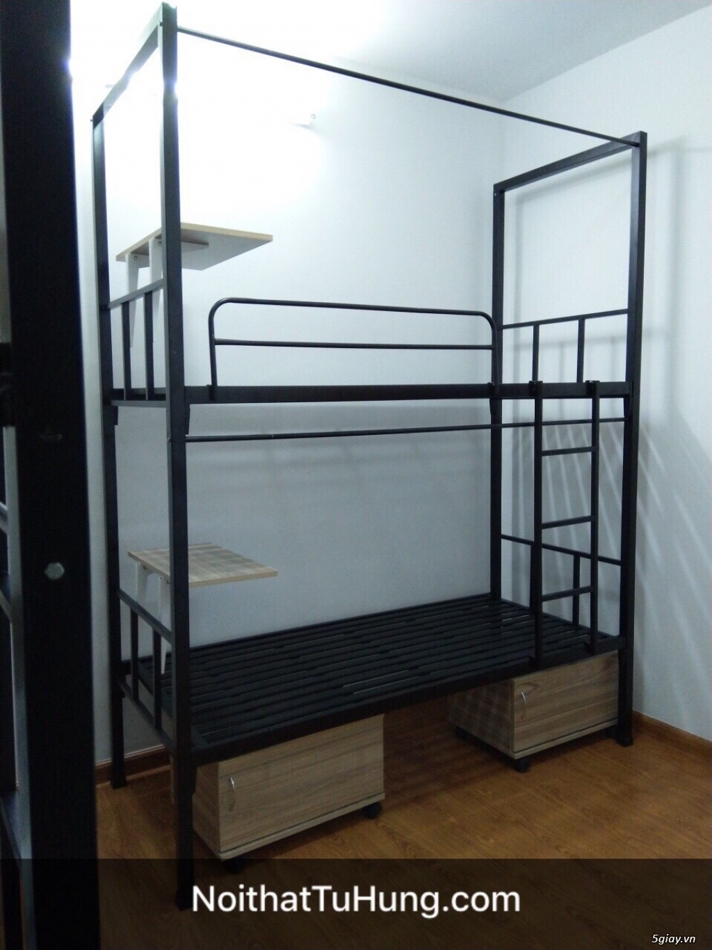 giường sắt tầng 5in1 dành cho homestay