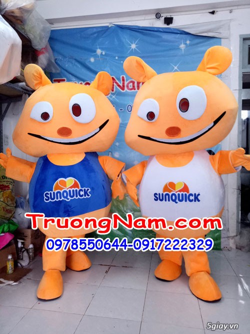 Xưởng may  mascot quảng cáo, linh vật thương  hiệu   lâu năm và uy tín - 5