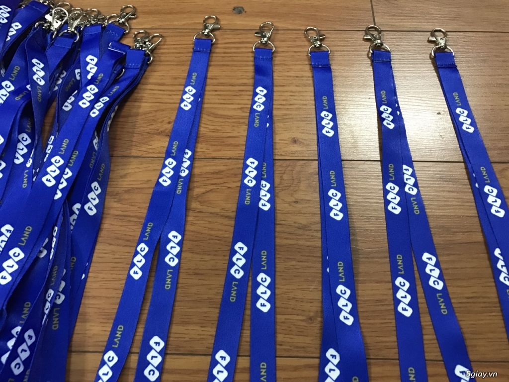 Dây đeo thẻ in ấn logo thương hiệu - 2