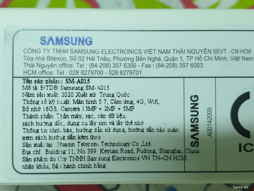 Samsung A01 chính hãng, mới 100%, giá cực rẻ - 1