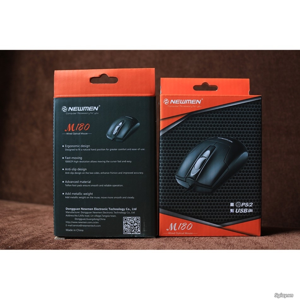Combo Văn Phòng - Game nhỏ siêu bền Newmen: E340-M180 - 3