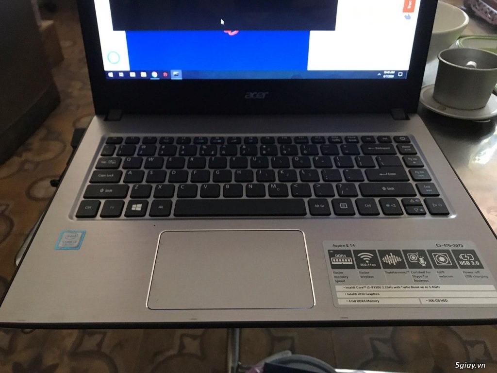 [Cần Bán] Laptop Acer Aspire E5 - 476 Core I3-8310U_Like New