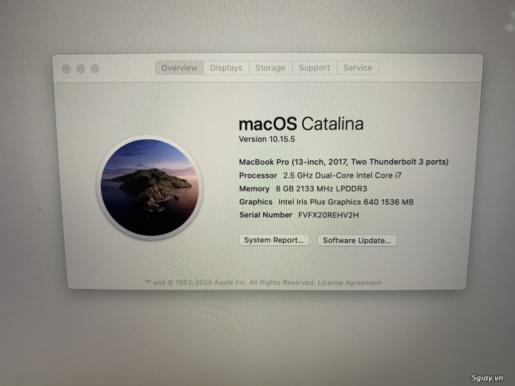 Macbook pro 2017 13” i7 2.5ghz - 4