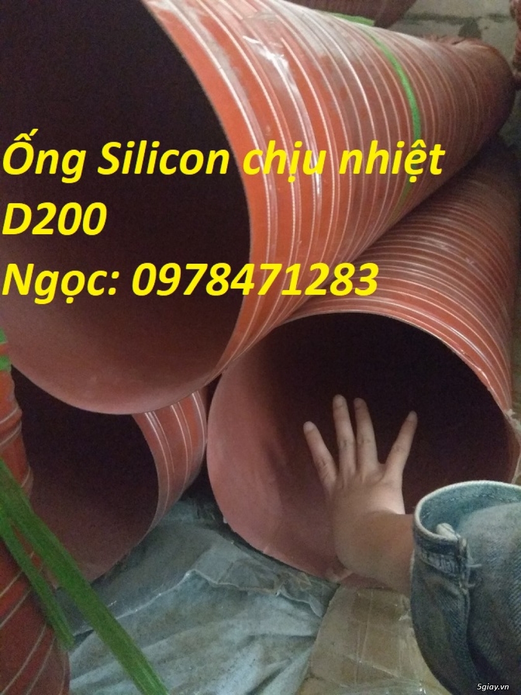 Ống silicon chịu nhiệt phi 51, phi 63, phi 76, phi 90 dẫn khí nóng. - 3