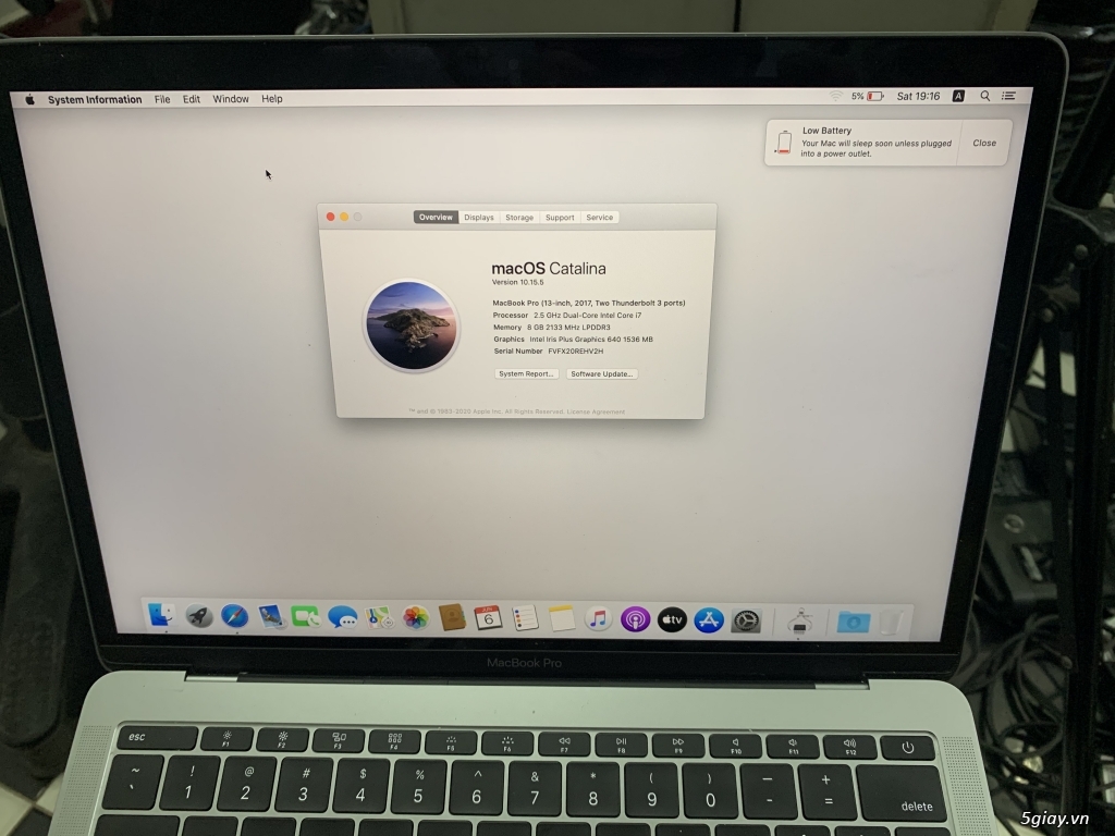 Macbook pro 2017 13” i7 2.5ghz - 2