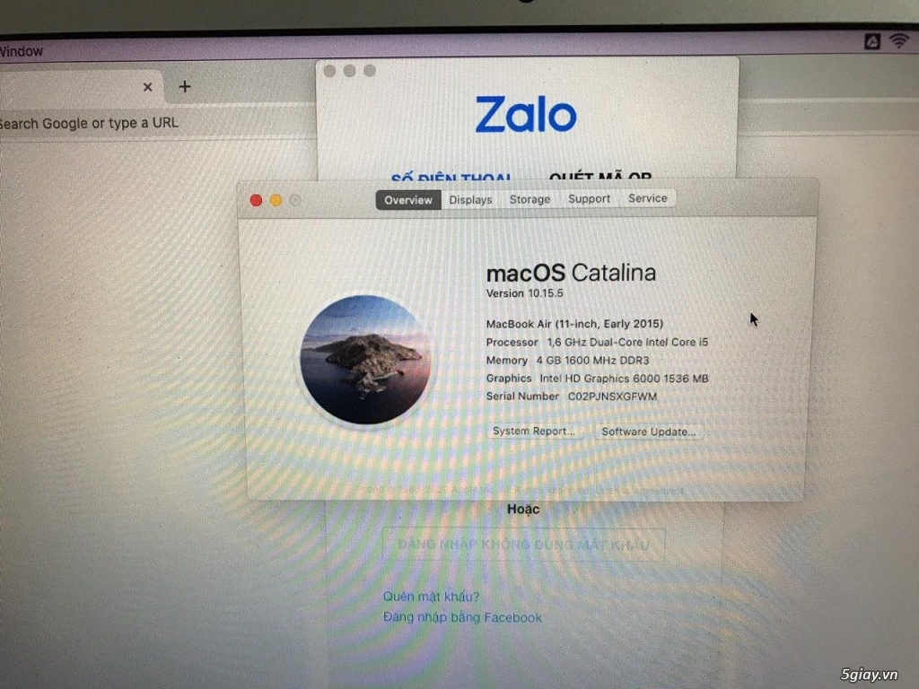 Macbook Air 11 inch Early 2015_Like New - 2