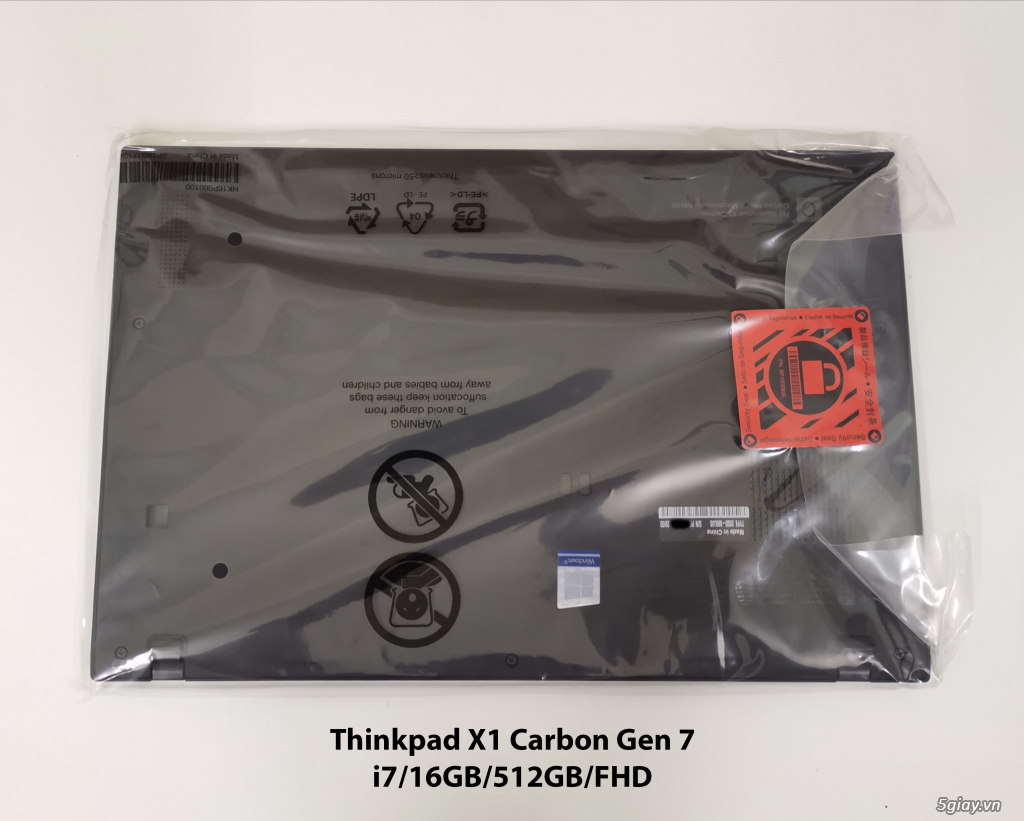 ThinkPad X1 Carbon Gen 7 - (i7/16GB/512GB/FHD) - New