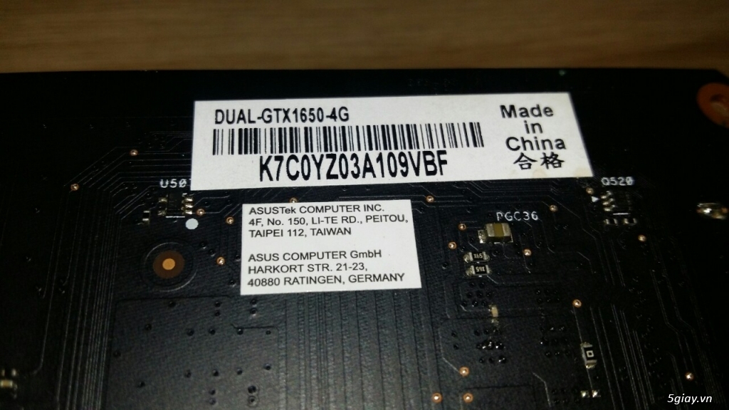 Card màn hình Asus Dual GeForce GTX 1650 4GB GDDR5 (DUAL-GTX1650-4G) - 3