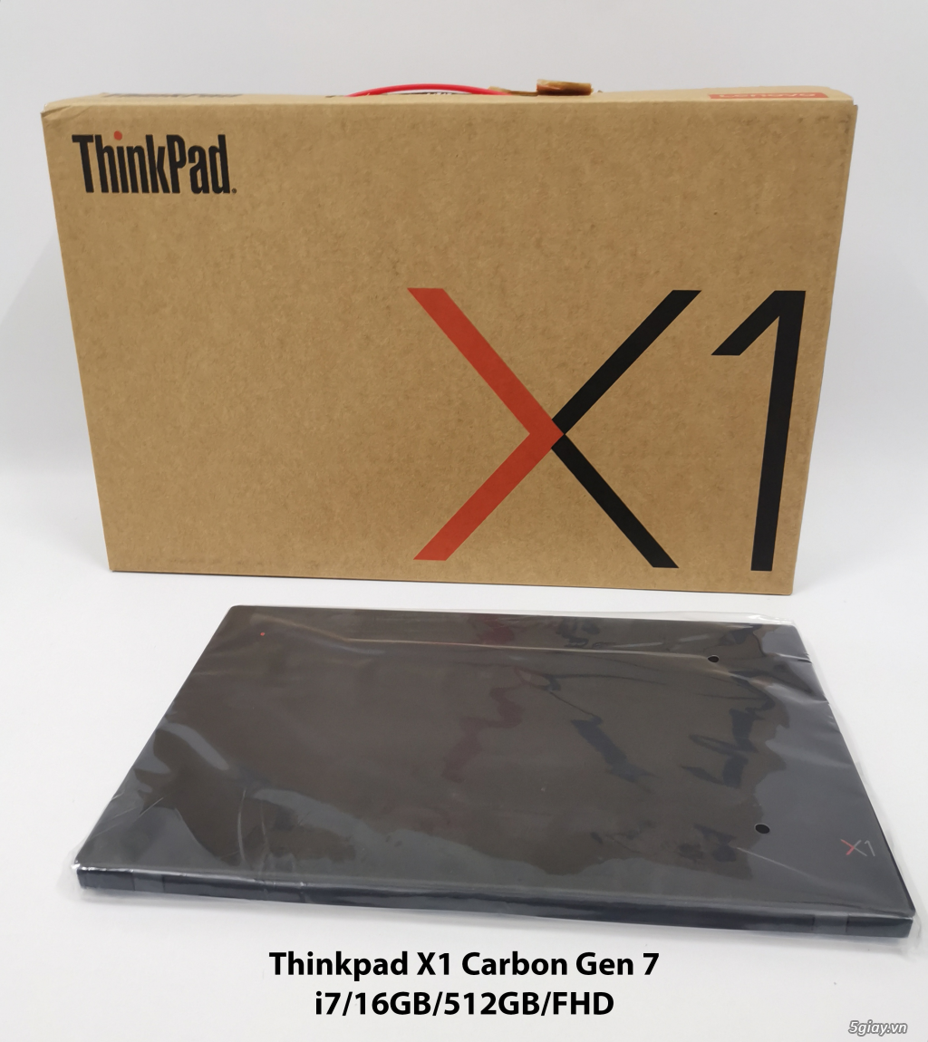 ThinkPad X1 Carbon Gen 7 - (i7/16GB/512GB/FHD) - New - 2