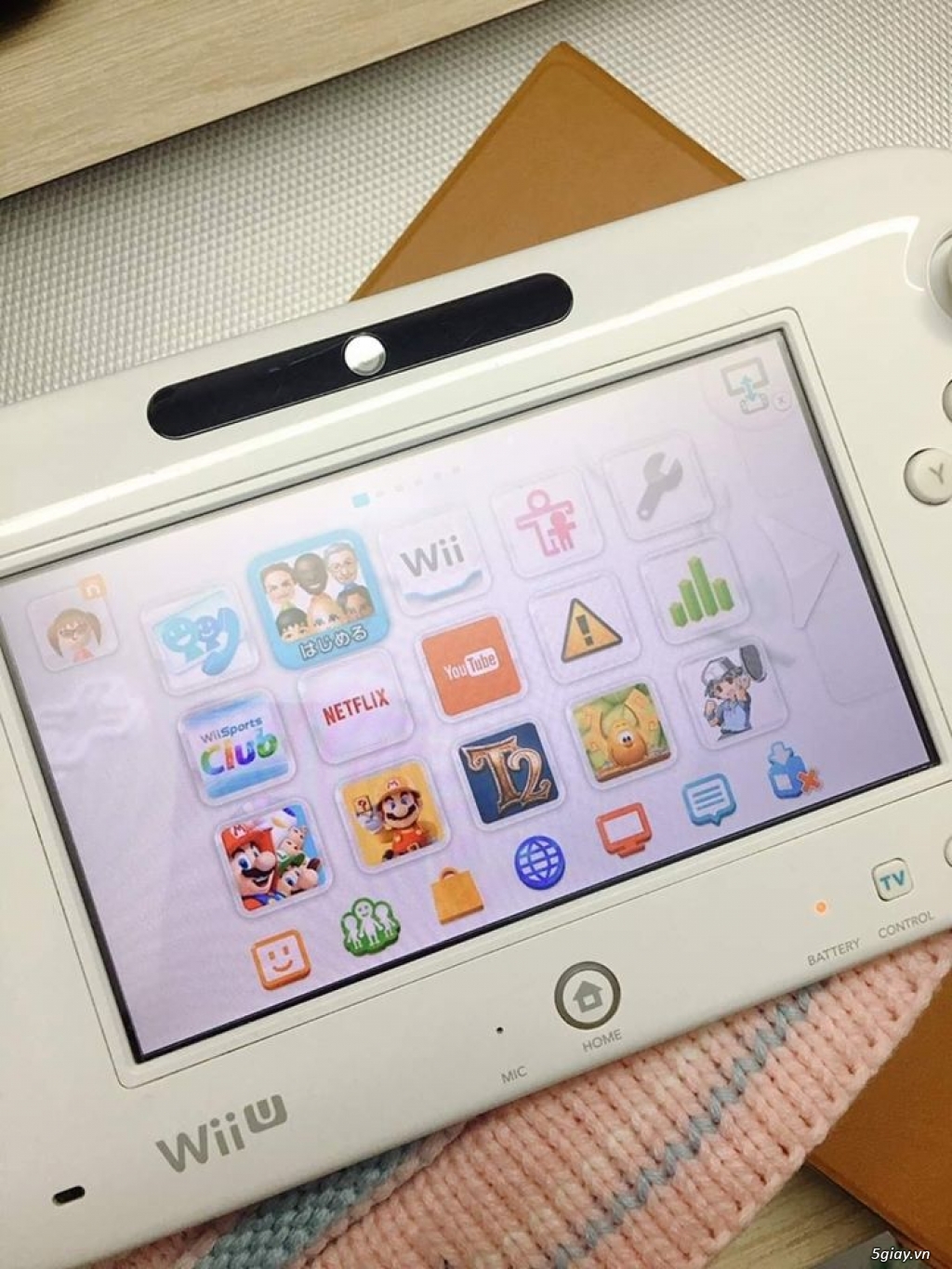 Nintendo Wii U Mario Maker 32G fullbox likenew 99% - 9