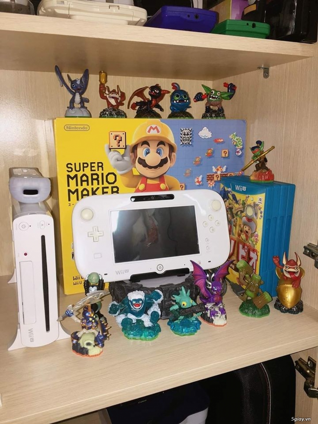 Nintendo Wii U Mario Maker 32G fullbox likenew 99% - 10