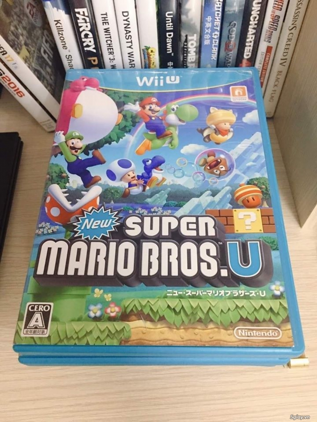 Nintendo Wii U Mario Maker 32G fullbox likenew 99% - 5