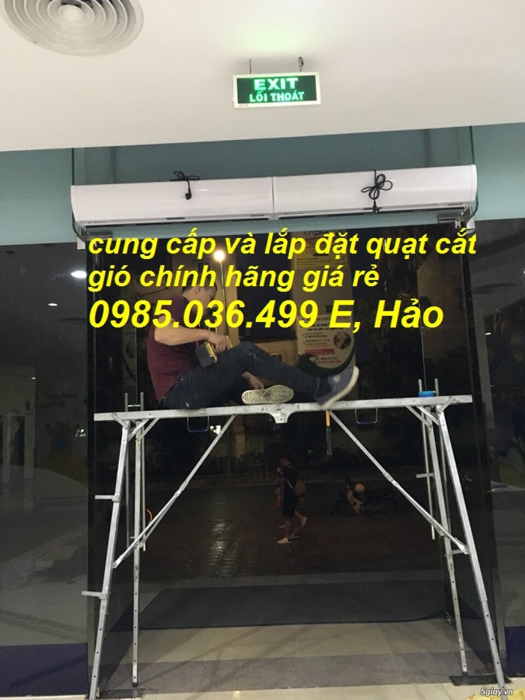 Cung cấp và lắp đặt quạt cắt gió 1,5m Nanyoo tại Hà Nội - 3