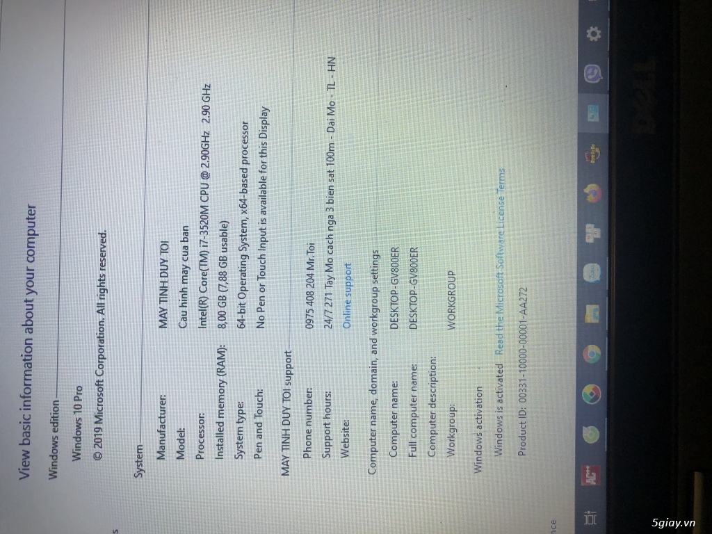 Laptop dell latitude e6530   I7 - 2