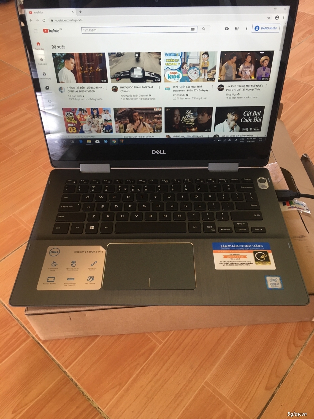 Laptop Dell inspiron 5482 full box - 1