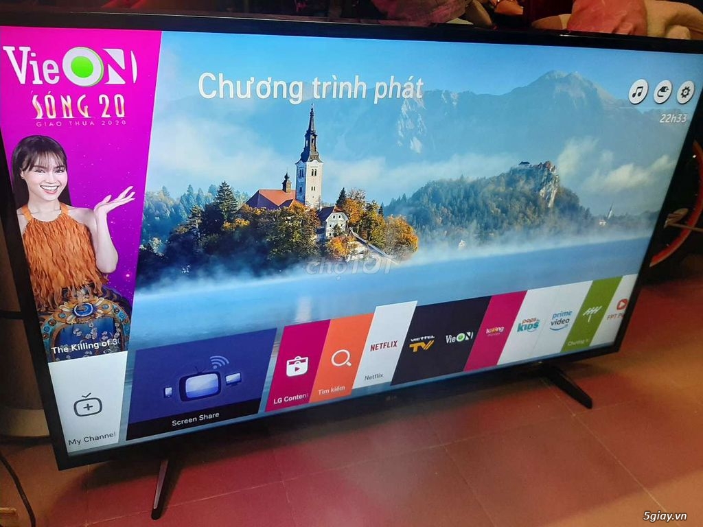 Bán TV Smart LG 49"UH610T 4K đẹp mới 98%-4
