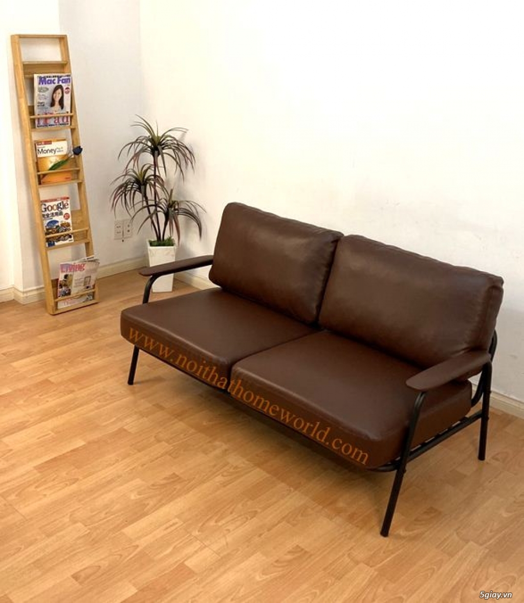 Bộ sofa DIRTY khung sắt bọc simili - 4