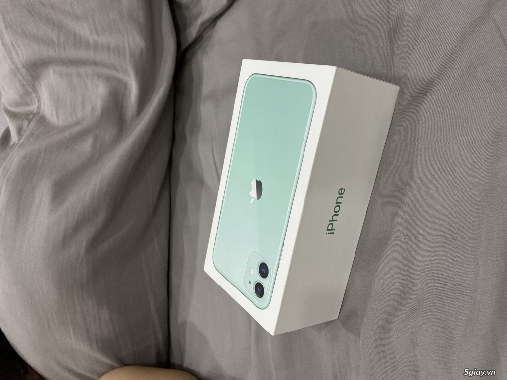 [HCM] - Cần bán ip 11 xanh mint xài lướt còn bảo hành và fullbox - 9