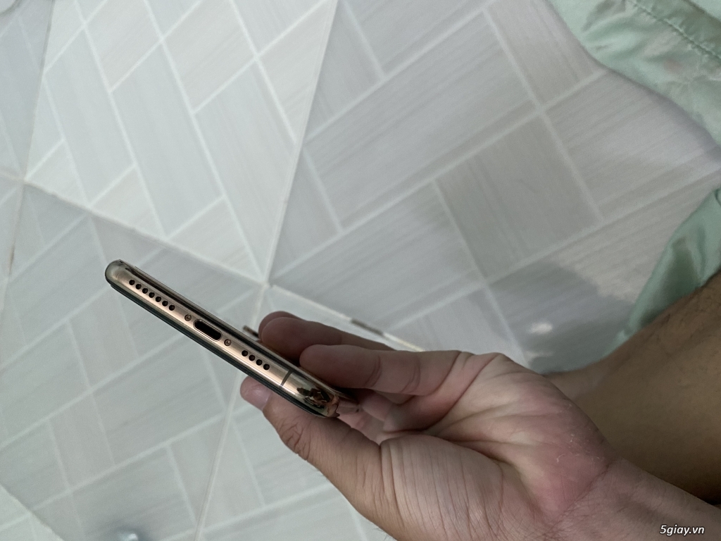xsm gold lock fullbox phụ kiện zin còn bh apple - 3