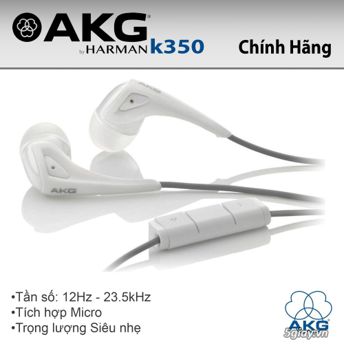 Tai nghe AKG K350 (In-Ear) 100% Chính Hãng - Hàng tồn kho