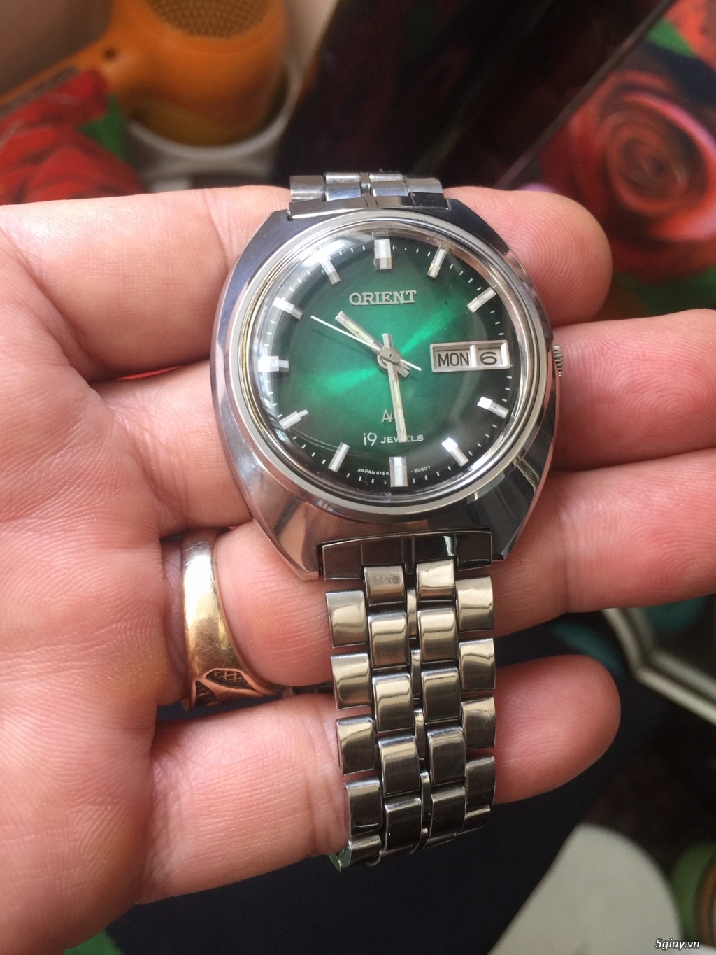 Đồng hồ  Orient tự động, hàng Nhật chính hãng - 4