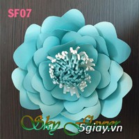 Hoa trang trí bằng giấy mỹ thuật cao cấp - 1