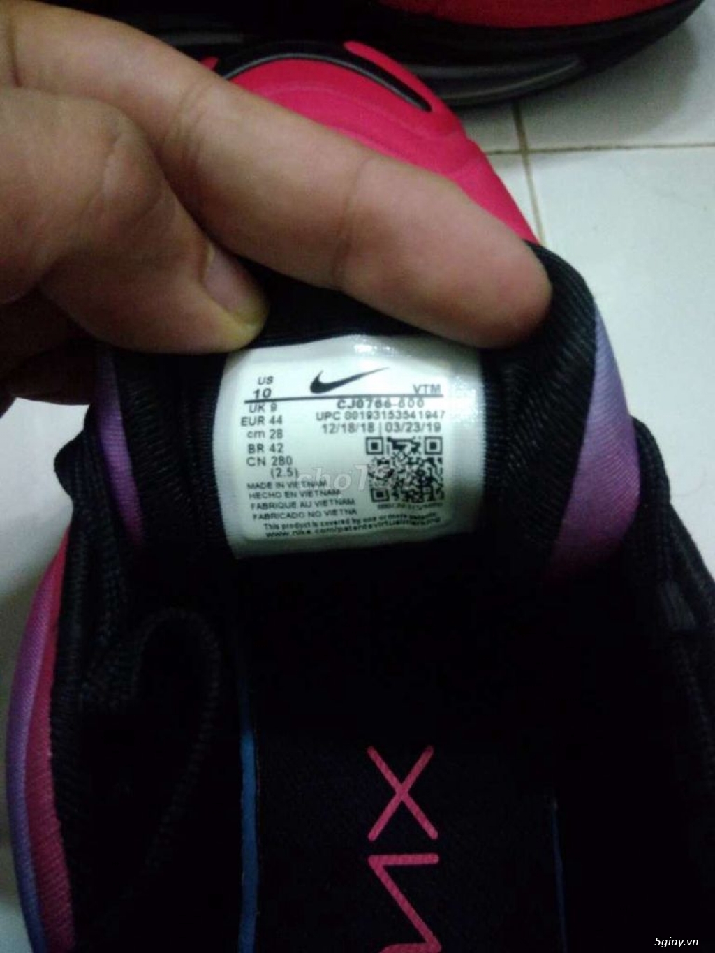 Giày Nike Air max 720 size 44 - 1