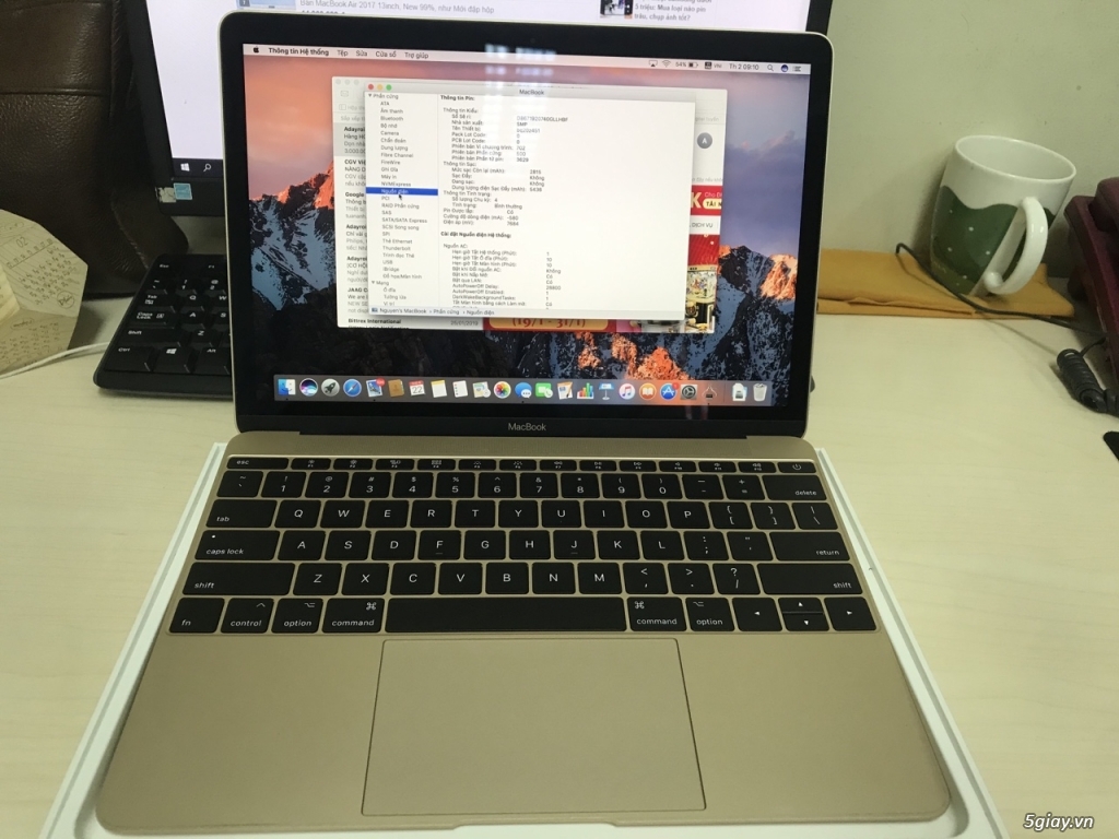 Cần bán Macbook 2017 Retina 12'' - 1.4GHZ Core i7 màu Pink - 3