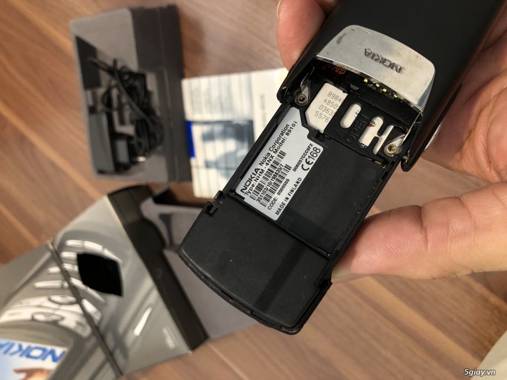 Nokia 8910i nguyên hộp cực đẹp zin chuẩn cứng, Ebay thị trường UK ! - 20