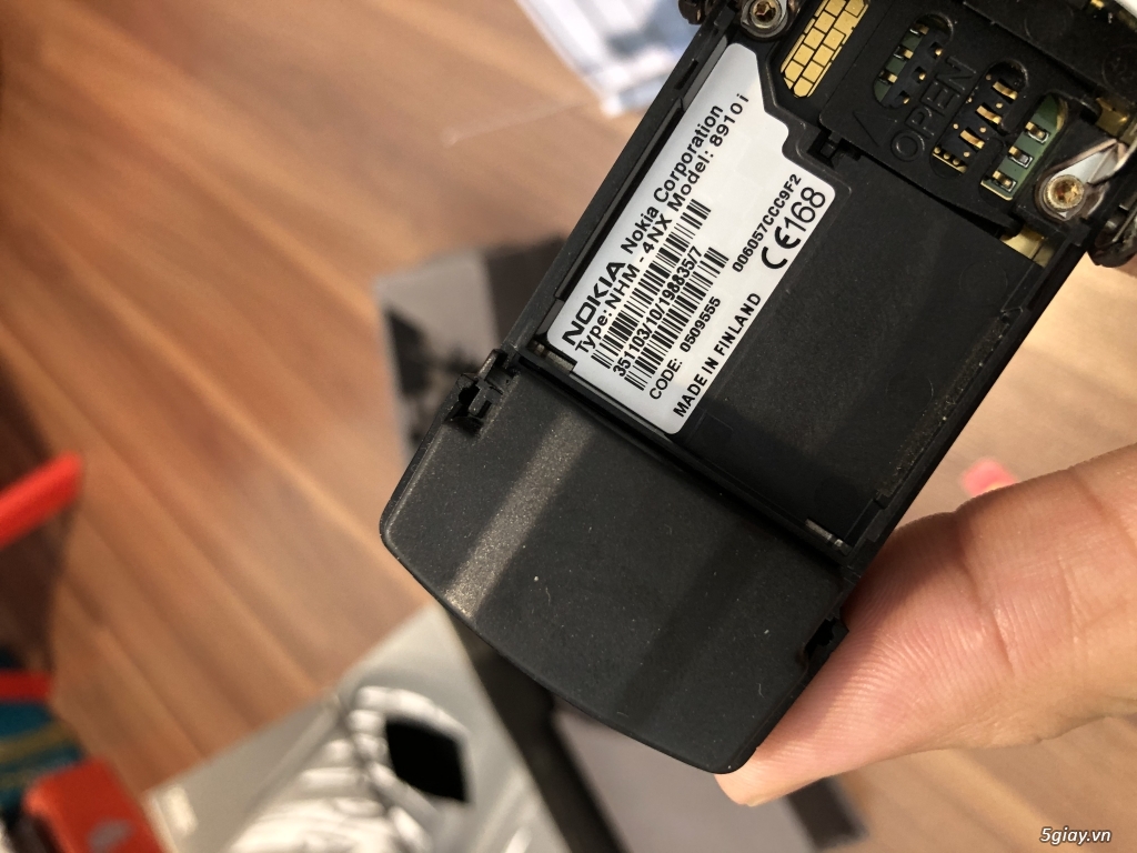 Nokia 8910i nguyên hộp cực đẹp zin chuẩn cứng, Ebay thị trường UK ! - 22
