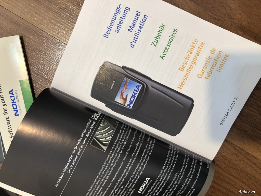 Nokia 8910i nguyên hộp cực đẹp zin chuẩn cứng, Ebay thị trường UK ! - 15