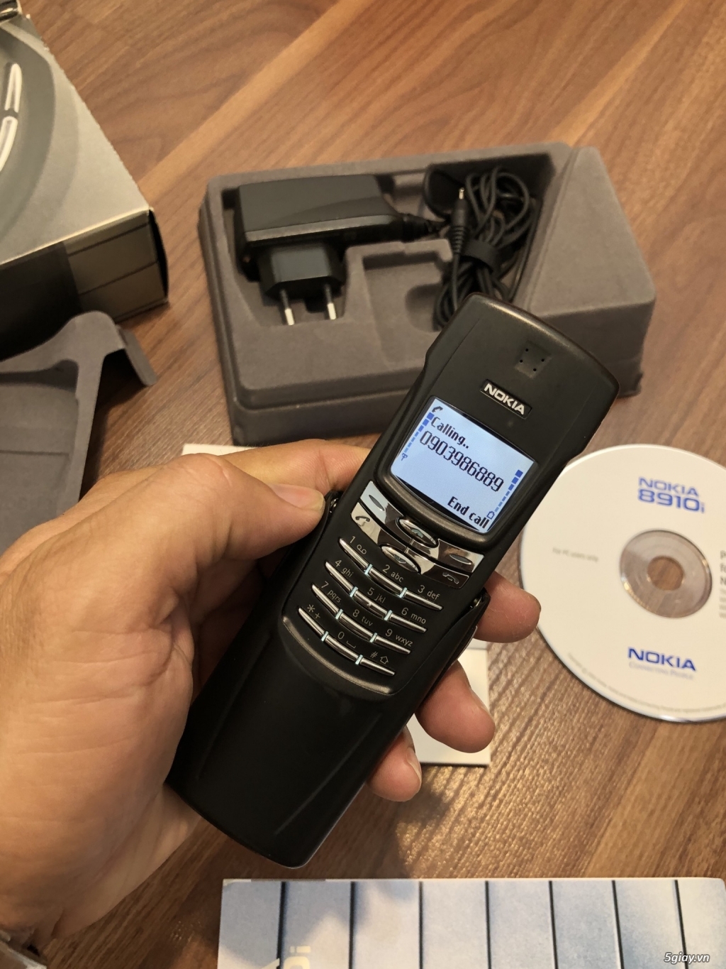 Nokia 8910i nguyên hộp cực đẹp zin chuẩn cứng, Ebay thị trường UK ! - 7