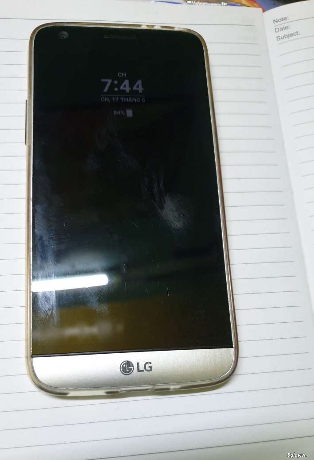 LG G5 màu bạc 95% giá rẻ trẻ khỏe chạy mượt - 2
