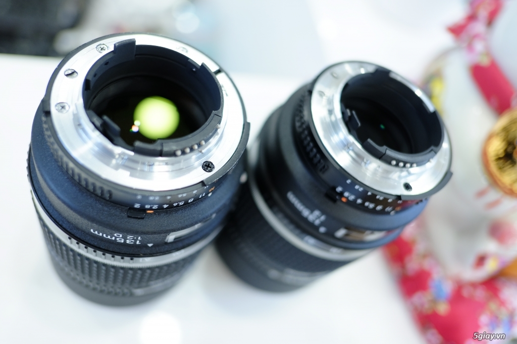 Ống kính Nikon 135mm f2D 12tr5, 135mm f2 non D cũ đẹp - 2