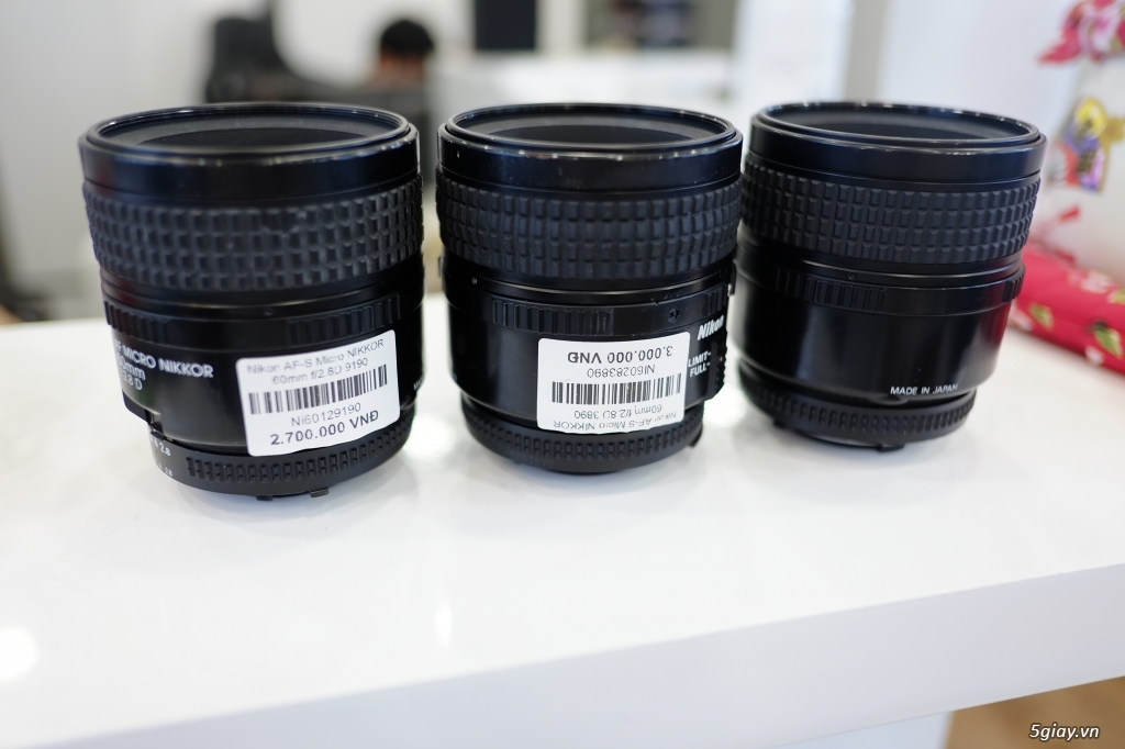 Ống kính Nikon AF Micro 60mm f2.8D cũ dùng tốt - 1