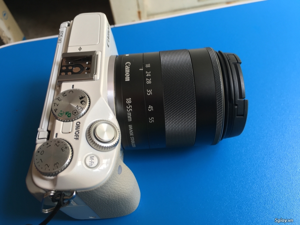 Combo Canon M3 + kit 18-55 fullbox LBM, flash TT350+ pin sạc, ngàm M - 2
