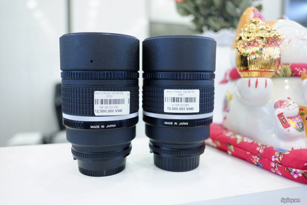 Ống kính Nikon 135mm f2D 12tr5, 135mm f2 non D cũ đẹp