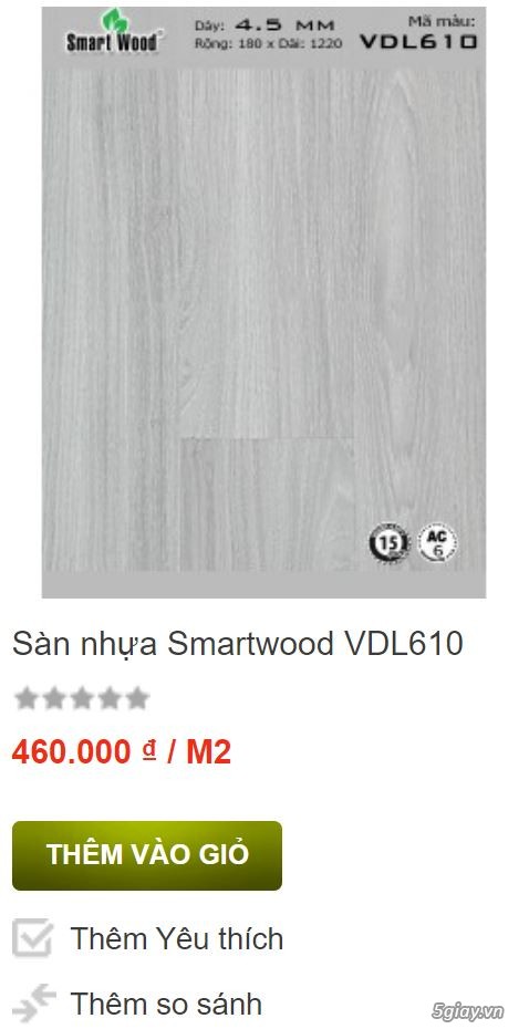 Sàn nhựa Smartwood VDL610