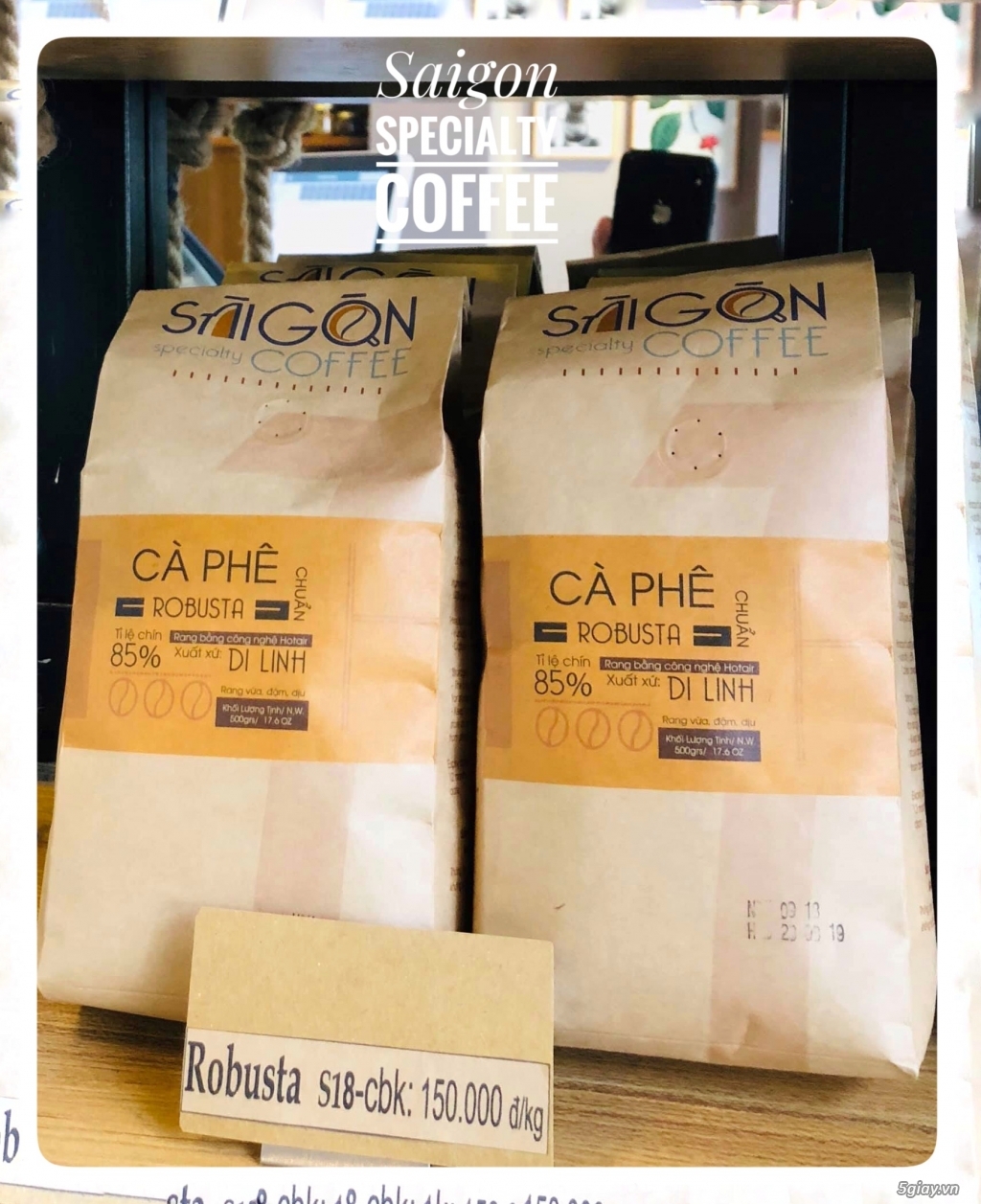 Nguyên hạt Cà phê pha máy-pha phin chỉ từ 85k/kg - 1