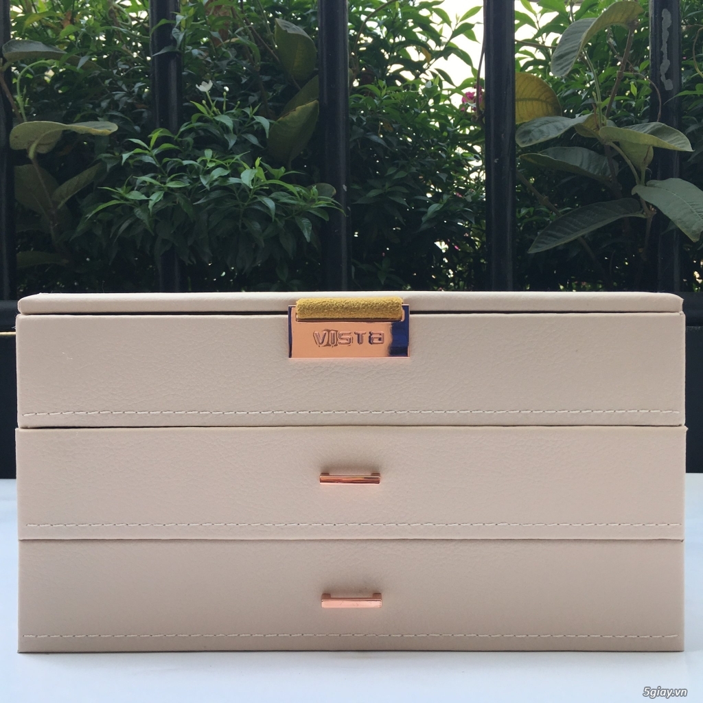 Hộp nữ trang 3 tầng cao cấp VISTA - 2