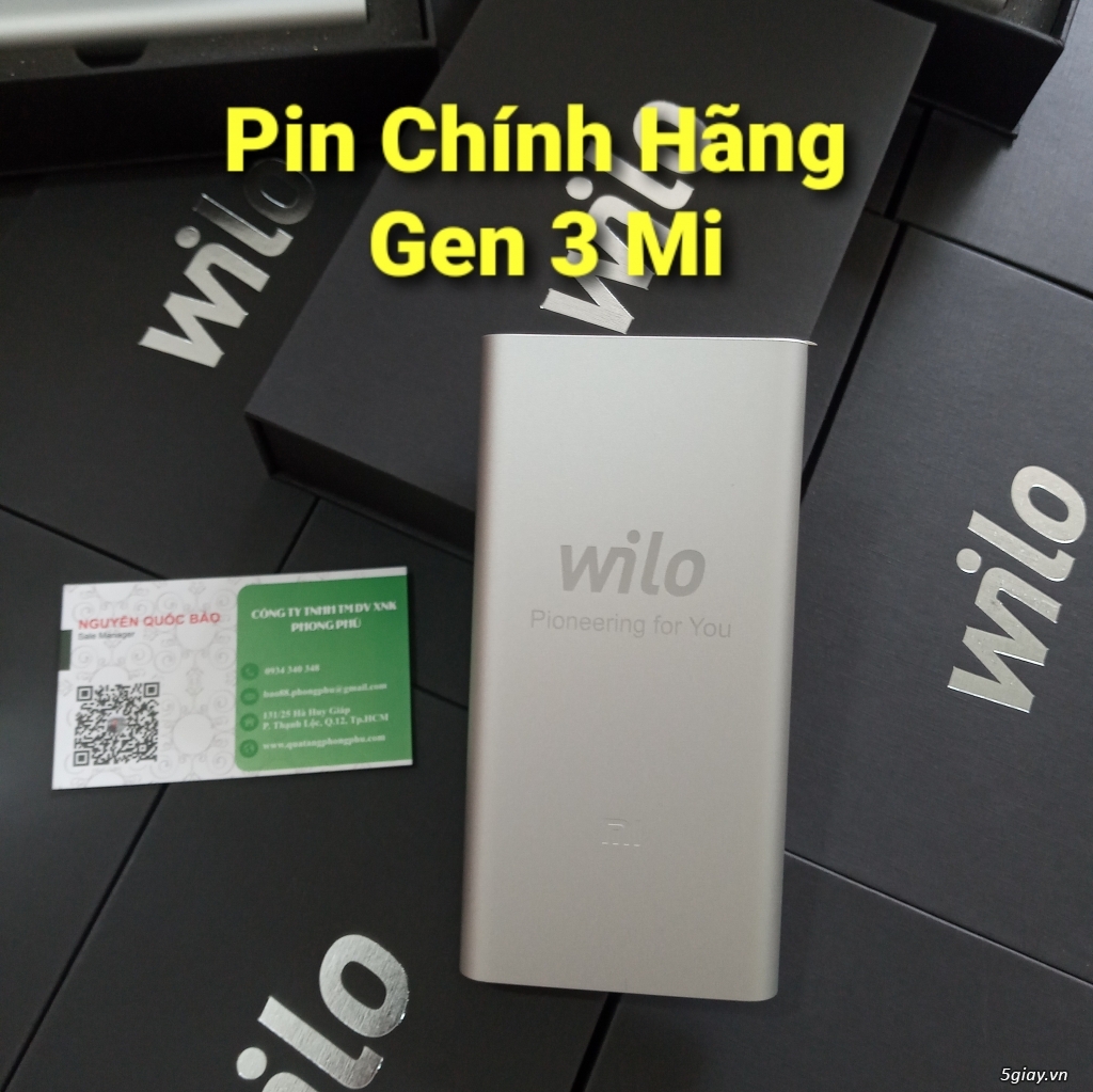 Quà Tặng Phong Phú hoàn thành đơn hàng Pin sạc dự phòng - 1
