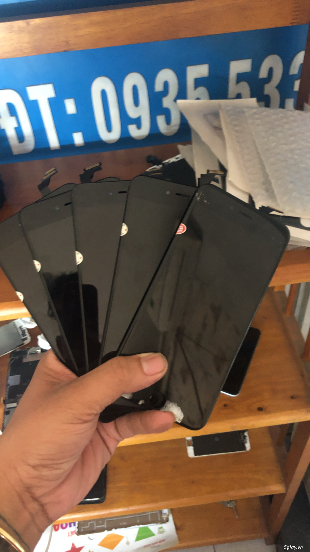 màn hình iphone zin ép kính - 3