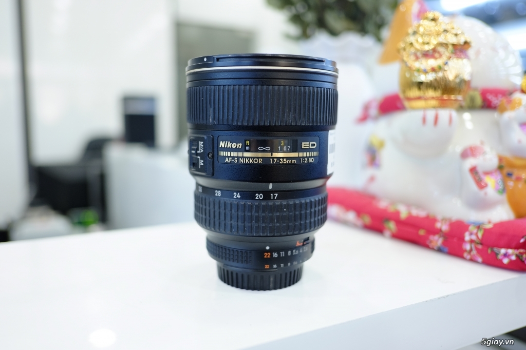 Ống kính Nikon AF-S 17-35mm f2.8D ED, Nikon 12-24mm f4G ED DX cũ - 1