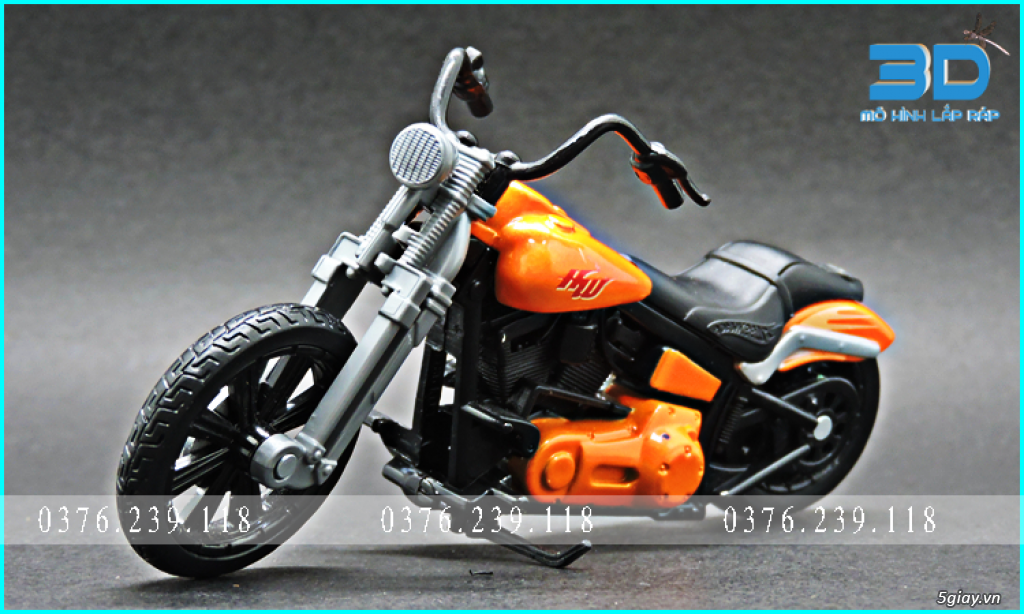 Xe motor phân khối lớn Hotwheels Motorcycle