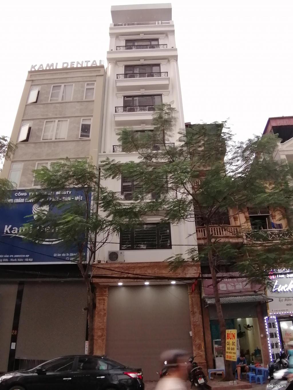 Bán tòa nhà VP 9 tầng mới xây dựng mặt phố Vũ Tông Phan. Giá= 30tỷ