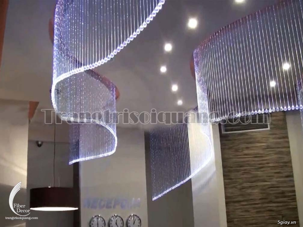 TRANG TRÍ RÈM SỢI QUANG